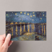 Starry Night Over Rhone River von Vincent Van Gogh Acryleinladungen (Insitu (Handheld))