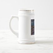 Starry Night Over Rhone River von Vincent Van Gogh Bierglas (Links)