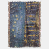 Starry Night Over Rhone River von Vincent Van Gogh Decke (Vorderseite Vertikal)