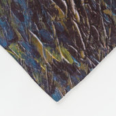 Starry Night Over Rhone River von Vincent Van Gogh Fleecedecke (Ecke)