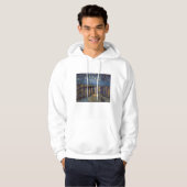 Starry Night Over Rhone River von Vincent Van Gogh Hoodie (Vorne ganz)