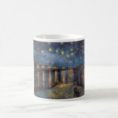 Starry Night Over Rhone River von Vincent Van Gogh Kaffeetasse (Mittel)