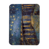Starry Night Over Rhone River von Vincent Van Gogh Magnet (Vertikal)