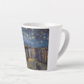 Starry Night Over Rhone River von Vincent Van Gogh Milchtasse (Rechte Ecke)