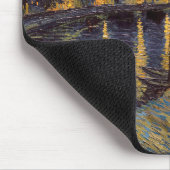 Starry Night Over Rhone River von Vincent Van Gogh Mousepad (Ecke)