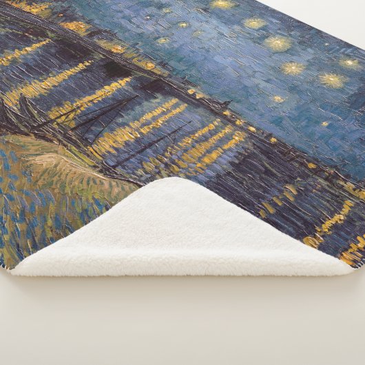 Starry Night Over Rhone River von Vincent Van Gogh Sherpadecke (3/4)