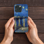 Starry Night over Rhone Vincent van Gogh Case-Mate iPhone Hülle<br><div class="desc">An iPhone 13 Pro case with Vincent van Gogh's,  Starry Night Over the Rhone (1888),  fine art post-impressionist painting. A starry night with boats in the harbor.</div>