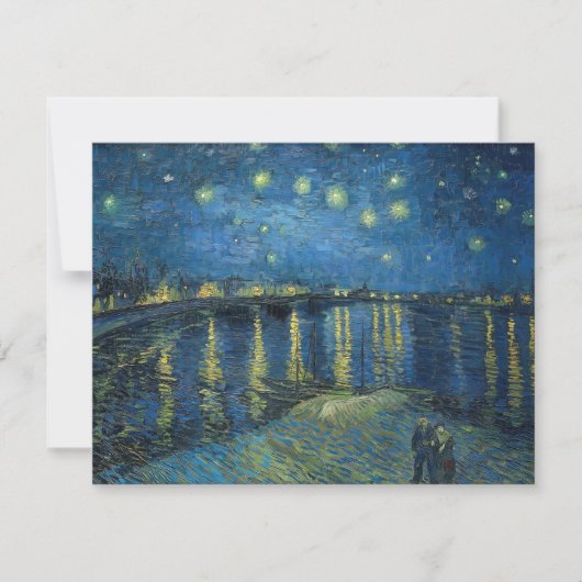 Starry Night Over the Rhone (1888) Vincent van Gog (Vorderseite)