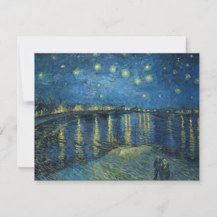 Starry Night Over the Rhone (1888) Vincent van Gog