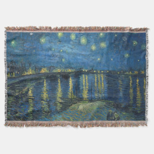 Starry Night Over the Rhone (1888) Vincent van Gog Decke