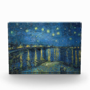 Starry Night Over the Rhone (1888) Vincent van Gog Fotoblock