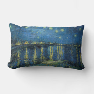 Starry Night Over the Rhone (1888) Vincent van Gog Lendenkissen