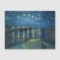 Starry Night Over the Rhone (1888) Vincent van Gog