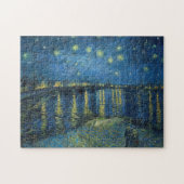 Starry Night Over the Rhone (1888) Vincent van Gog Puzzle (Horizontal)