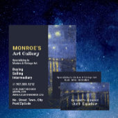 Starry Night Over the Rhone, Art Dealer, Gallery Flyer