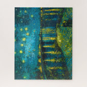 Starry Night Over the Rhone by After Van Gogh Puzzle (Vertikal)