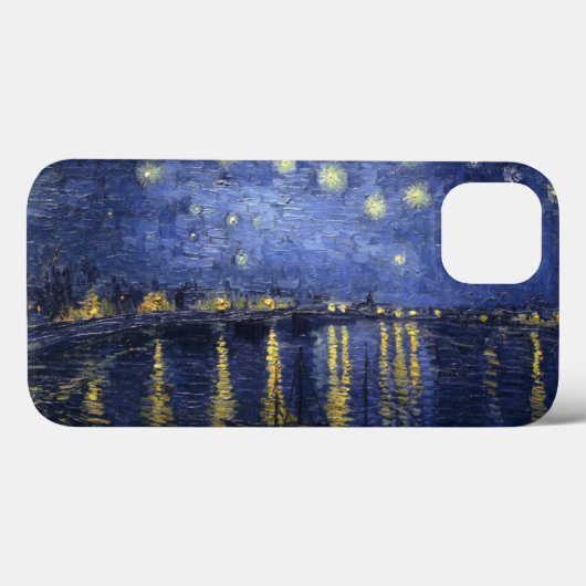 Starry Night Over the Rhone Case-Mate iPhone Hülle (Rückseite (Horizontal))