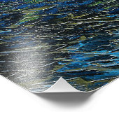 Starry Night Over the Rhone Fotodruck (Ecke)