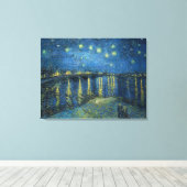 Starry Night Over the Rhone Leinwanddruck (Insitu (Holzboden))