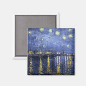 Starry Night Over the Rhone Magnet 3 (Vorderseite/Rückseite)