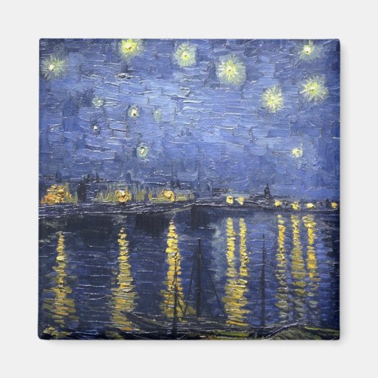 Starry Night Over the Rhone Magnet 3 (Vorne)