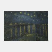 Starry Night Over the Rhône, Ölgemälde Van Gogh Fußmatte (Vorderseite)