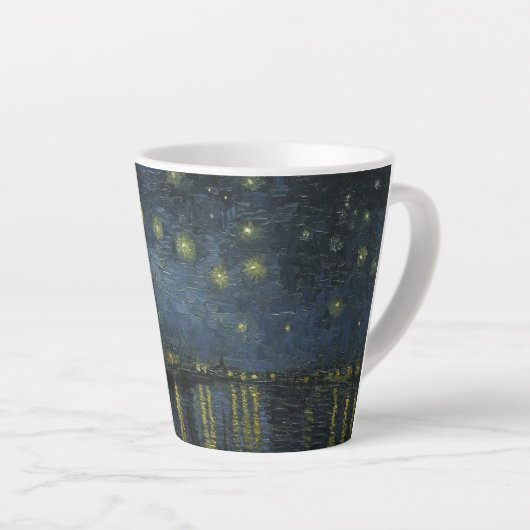 Starry Night Over the Rhône, Ölgemälde Van Gogh Milchtasse (Rechte Ecke)