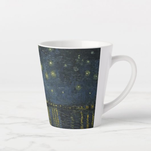 Starry Night Over the Rhône, Ölgemälde Van Gogh Milchtasse (Rechts)