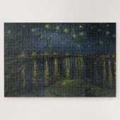 Starry Night Over the Rhône, Ölgemälde Van Gogh Puzzle (Horizontal)