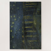 Starry Night Over the Rhône, Ölgemälde Van Gogh Puzzle (Vertikal)