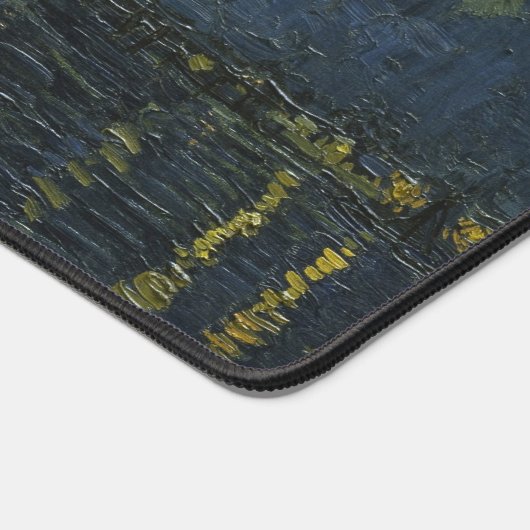 Starry Night Over the Rhône, Ölgemälde Van Gogh Schreibtischunterlage (Ecke)