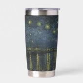 Starry Night Over the Rhône, Ölgemälde Van Gogh Thermobecher (Links)