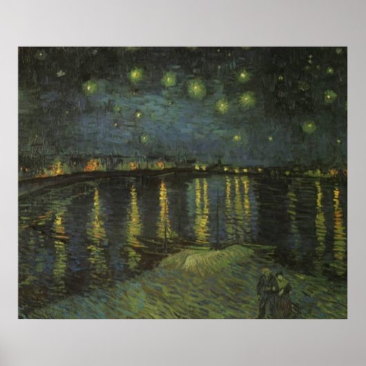 Starry Night Over the Rhone PostBeeinont Poster (Vorne)