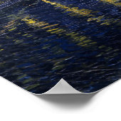 Starry Night Over the Rhone Poster (Ecke)