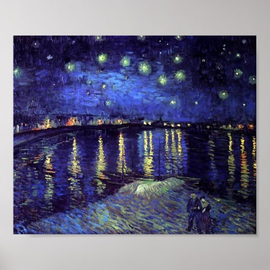 Starry Night Over the Rhone Poster (Vorne)