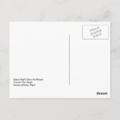 Starry Night Over the Rhone Postkarte (Rückseite)