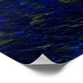 Starry Night Over the Rhone Print Poster (Ecke)