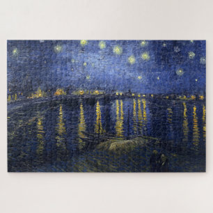 Starry Night Over the Rhone Puzzle