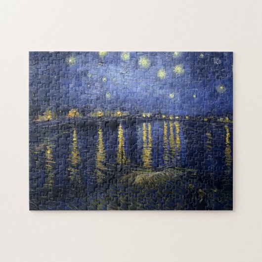 Starry Night Over the Rhone Puzzle (Horizontal)