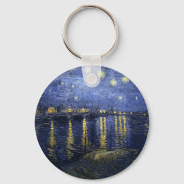 Starry Night Over the Rhone Schlüsselanhänger