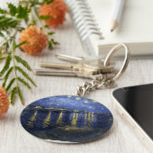 Starry Night Over the Rhone Schlüsselanhänger (Seite)