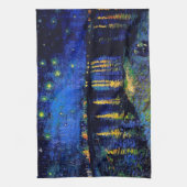 Starry Night Over the Rhone Van Gogh Fine Art Geschirrtuch (Vertikal)