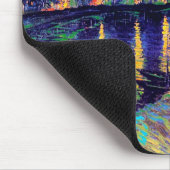 Starry Night Over the Rhone Van Gogh Fine Art Mousepad (Ecke)