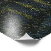 Starry Night Over the Rhone - Van Gogh Fotodruck (Ecke)