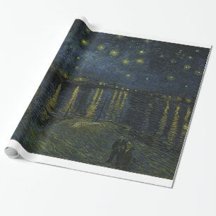 Starry Night Over the Rhone - Van Gogh Geschenkpapier