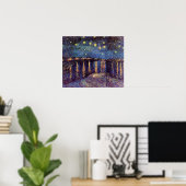 Starry Night Over the Rhone - Van Gogh Poster (Heimbüro)