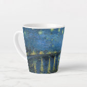 Starry Night Over the Rhône-Vincent van Gogh Small Milchtasse (Linke Ecke)