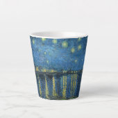 Starry Night Over the Rhône-Vincent van Gogh Small Milchtasse (Vorderseite)