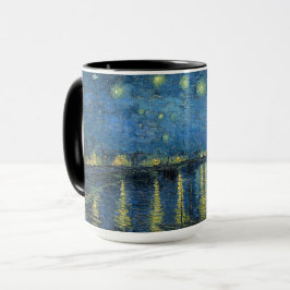 Starry Night Over the Rhône-Vincent van Gogh Tasse