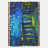 Starry Night Over the Rhone von Vincent Van Gogh Decke (Vorderseite Vertikal)